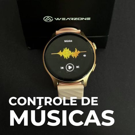 LIFE SMARTWATCH A PROVA D'ÁGUA 1 ATM AMOLED