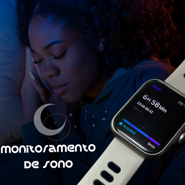 ACTION WEARZONE | Smartwatch Esportivo | A PROVA D'ÁGUA, GPS integrado