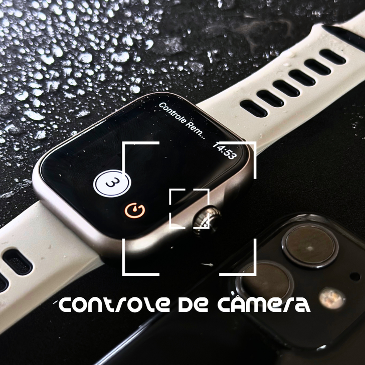 ACTION WEARZONE | Smartwatch Esportivo | A PROVA D'ÁGUA, GPS integrado