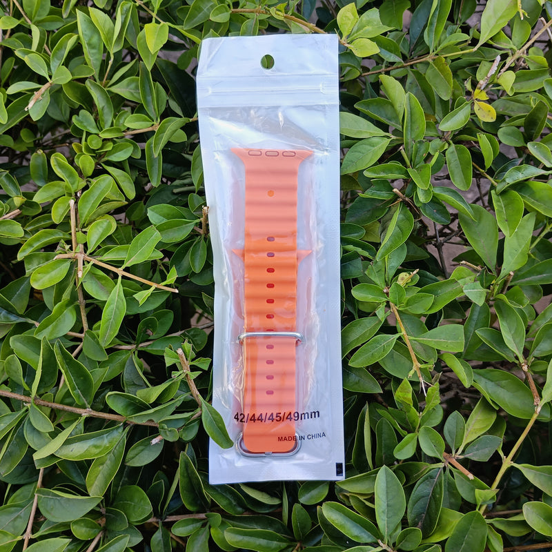 Pulseira Ondulada de Silicone