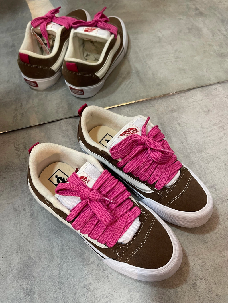 Knu marrom/rosa